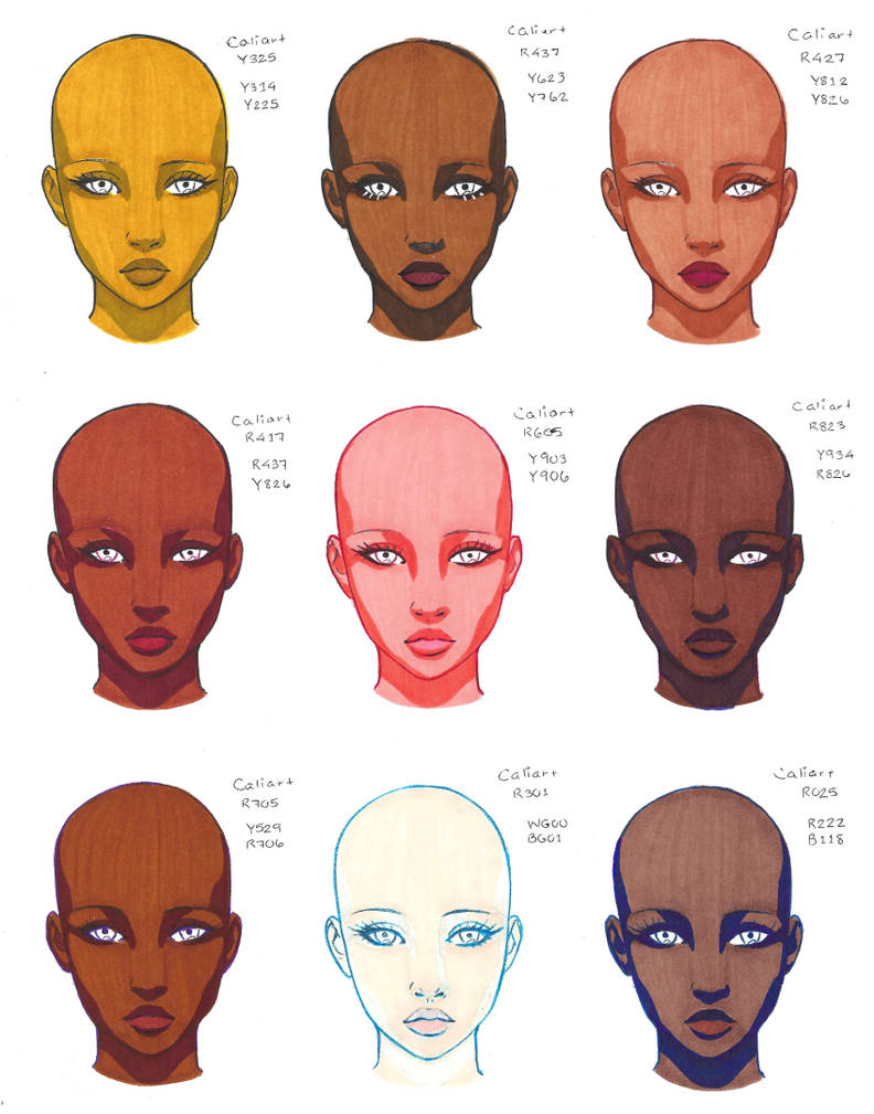 Deviantart Model Faces Female Face - Set 9 by LumaCruz on DeviantArt