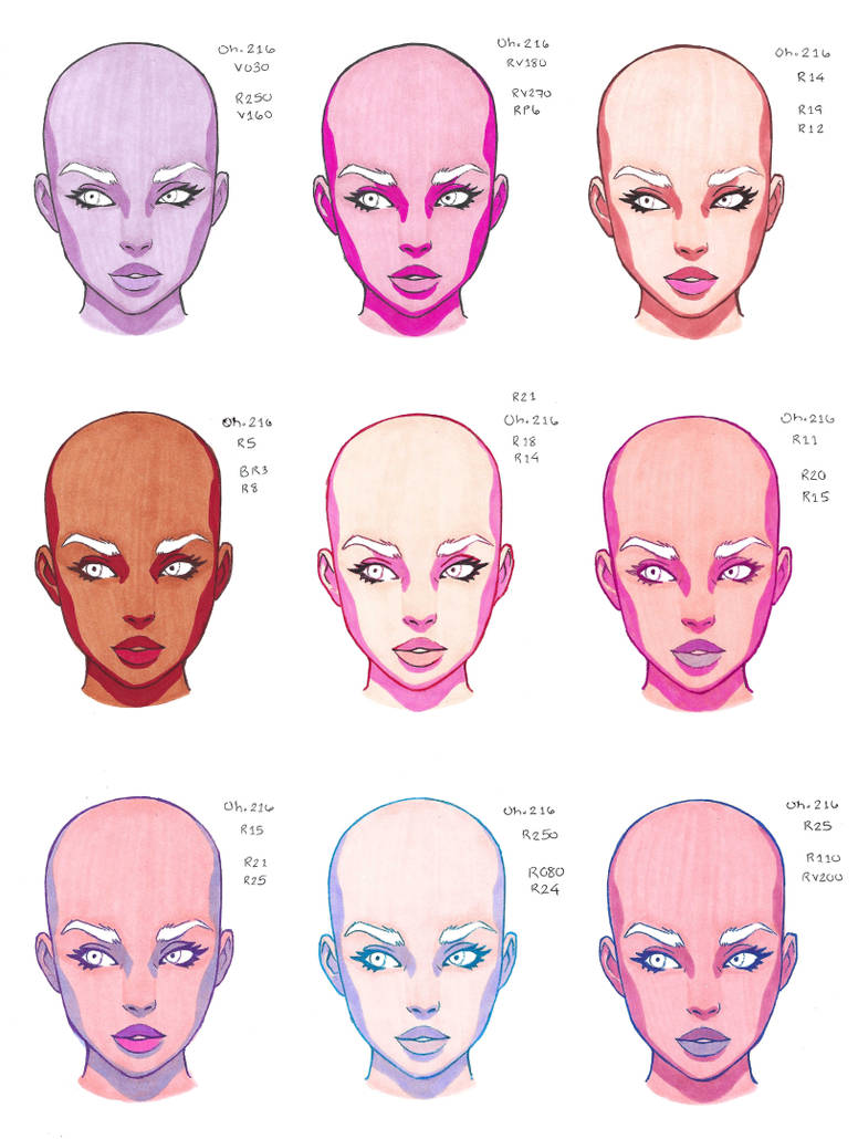 Deviantart Model Faces Female Face - Set 27 by LumaCruz on DeviantArt