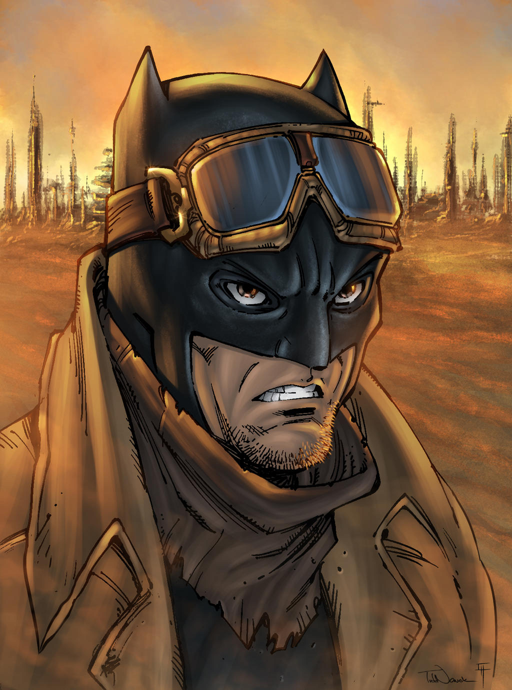 Knightmare Batman by Mariano1990 on DeviantArt