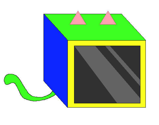 My Oc in Computer style Assets by RRCBT577 on DeviantArt