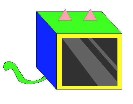 My Oc in Computer style Assets by RRCBT577 on DeviantArt