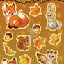 Forest Friends Sticker Sheet