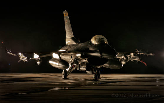 F-16 Stormy Night