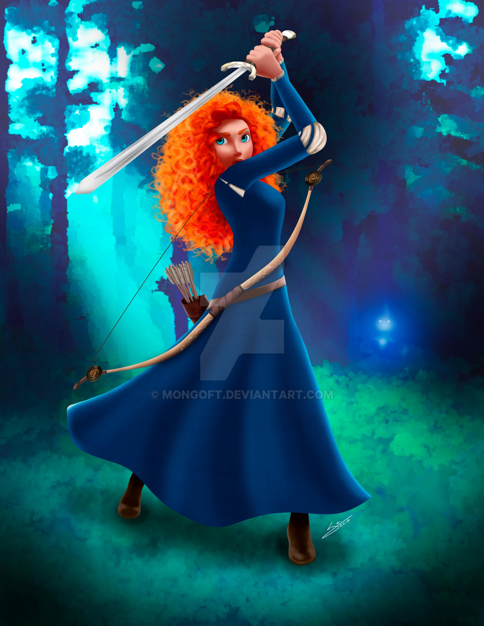 Brave - Merida by Mongoft on DeviantArt