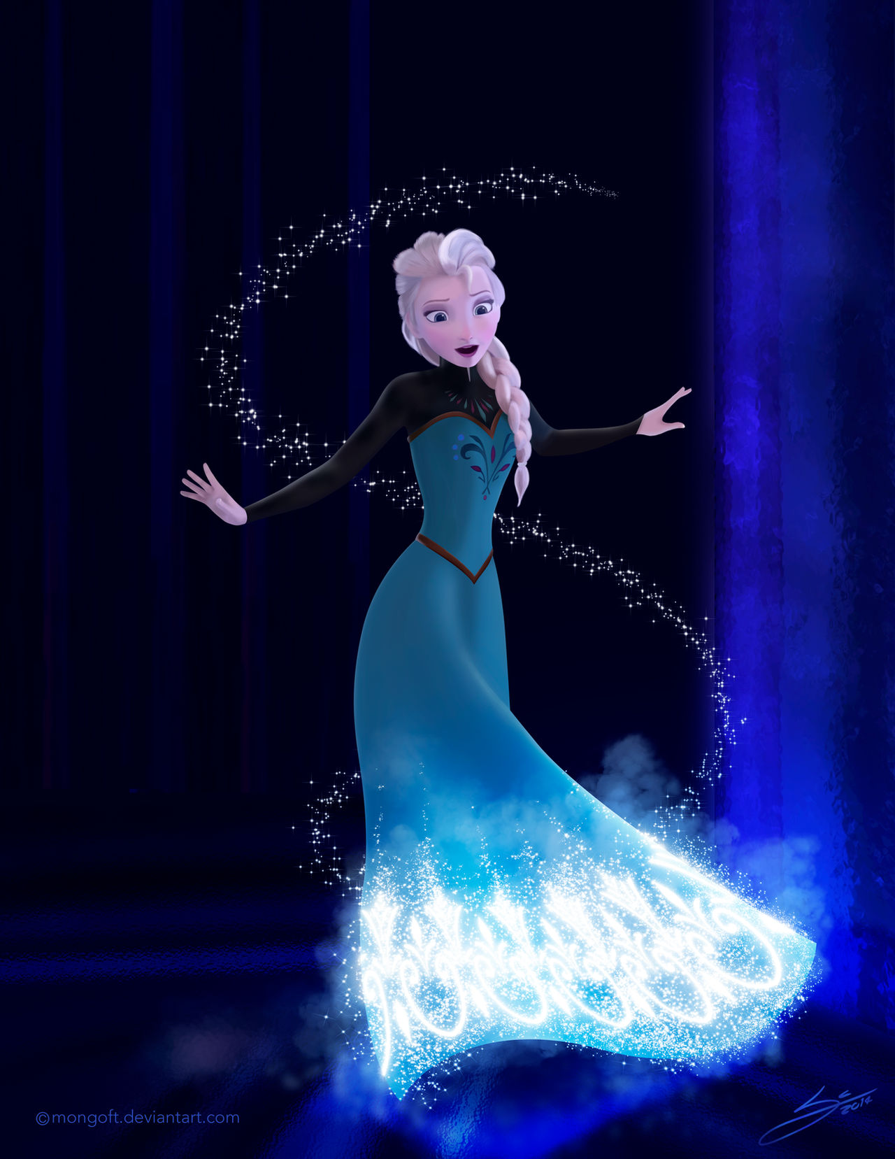Frozen - Elsa by Mongoft on DeviantArt