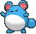 Marill by pokemon3dsprites