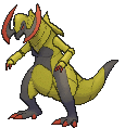 Haxorus by pokemon3dsprites