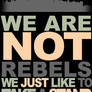 We are not rebels...