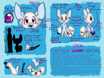 Craniculus (OPEN Species) by ThisAccountIsDead462