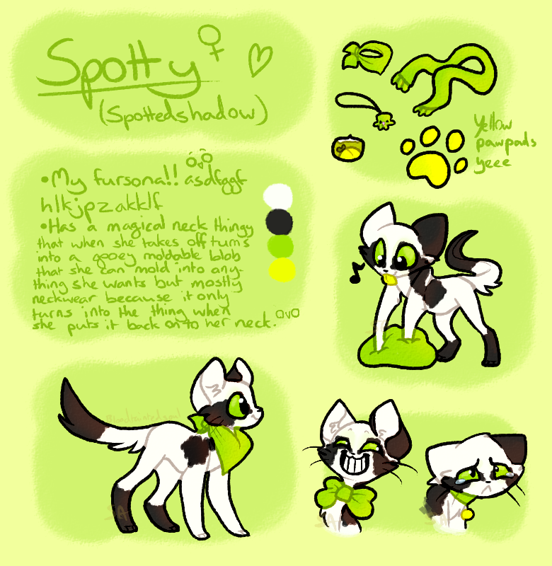 Spottedshadow Reference (Yay new design!)