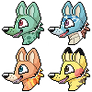 Free Pokemon Themed Canine Icons