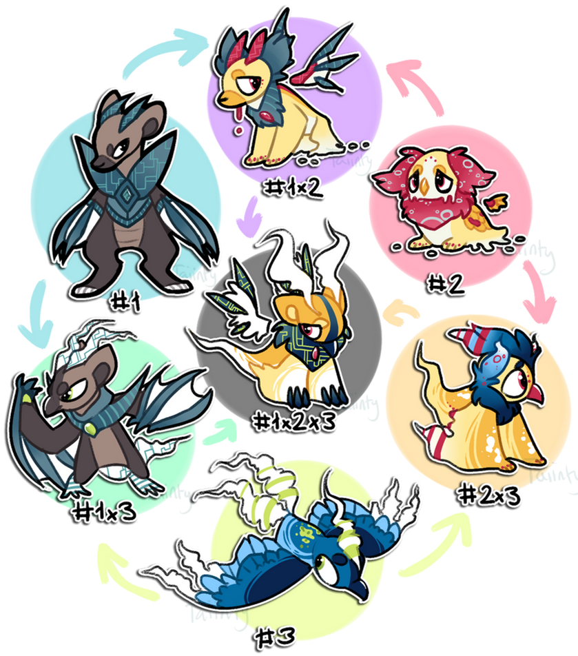 CLOSED Hexafusion (set price) Adopts by ThisAccountIsDead462