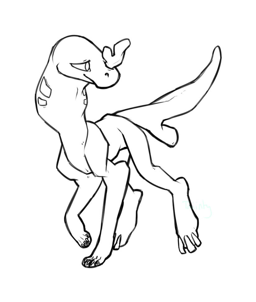 Anatomy update (proper paws, beak mouth) by ThisAccountIsDead462