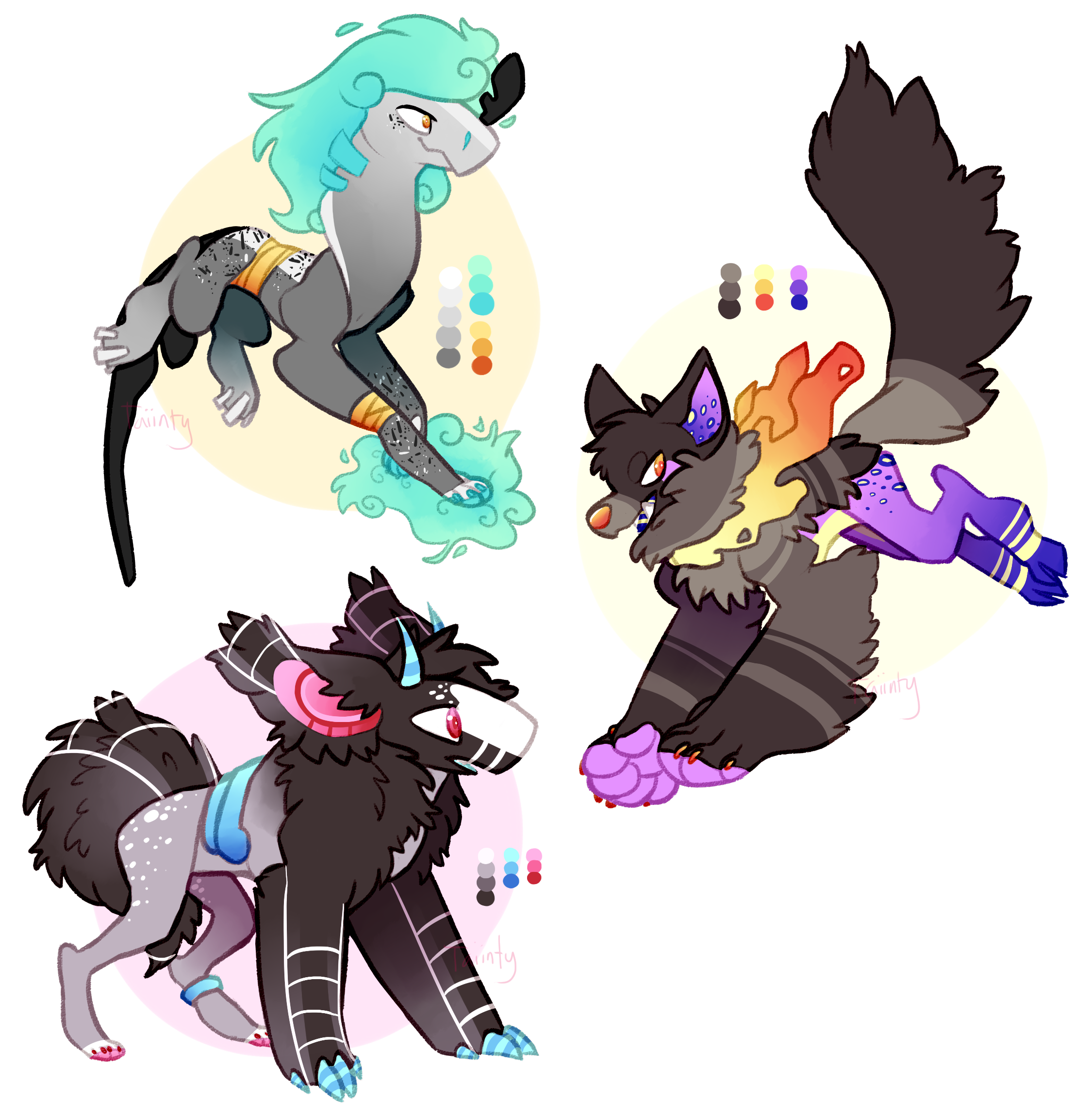 CLOSED OTA Rare Cuilleck/Vulcator/Venunchor by ThisAccountIsDead462