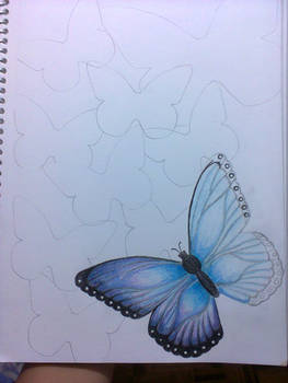 In progress | Butterflies