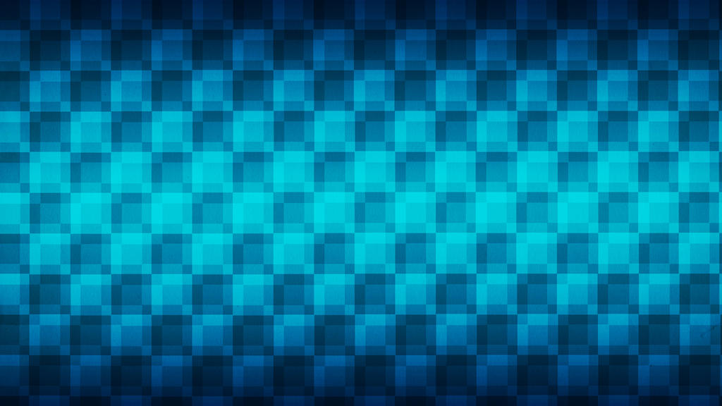 Squares of blue