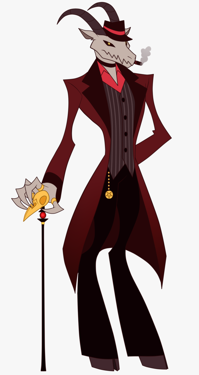 Hazbin Hotel| Azazel by TsunaKisuke on DeviantArt