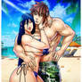 Tsuna and Tamanosuke - Beach Photo!!