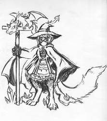 Inktober Seasonal Witch