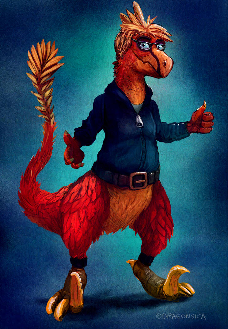Alex The Velociraptor by Dragonsica on DeviantArt