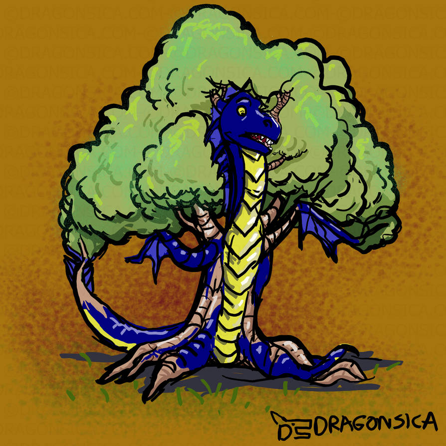 Oak Tree Transformation (Day 21.1) by Dragonsica on DeviantArt