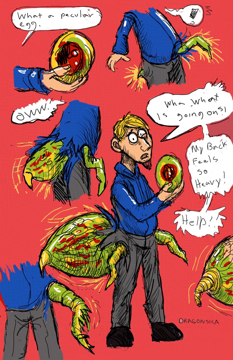 Awkward Alien Bug Transformation Pt1 by Dragonsica on DeviantArt