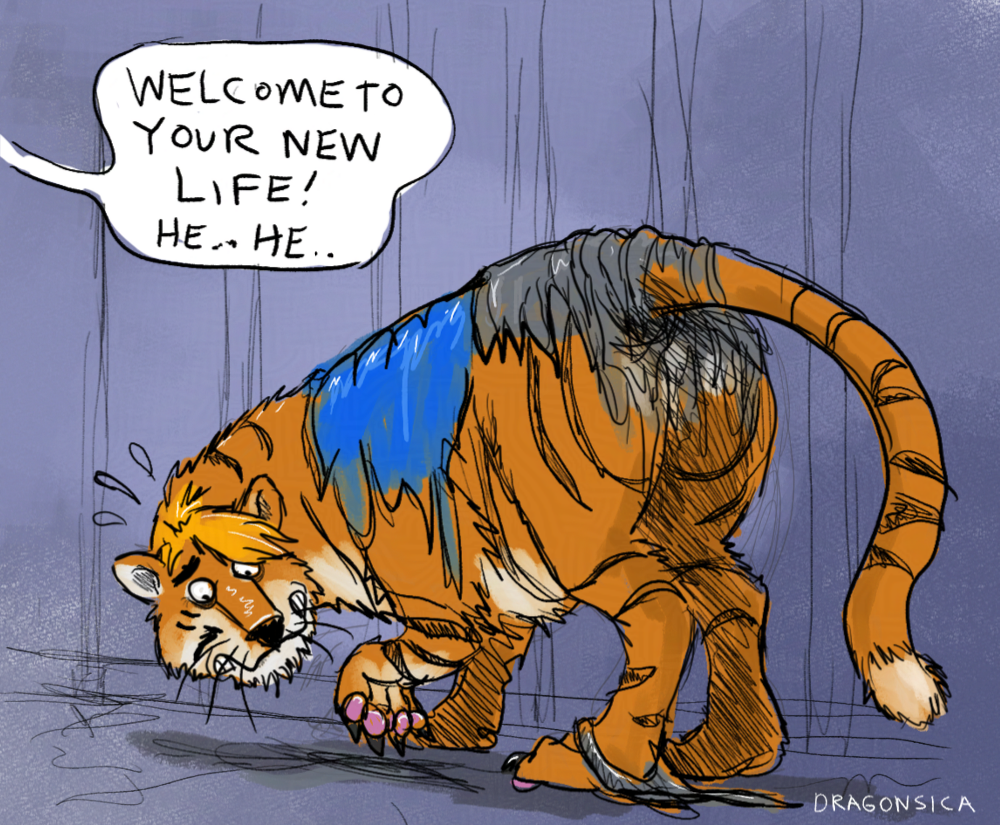 Tiger Transform Tiger Transformation by Dragonsica on DeviantArt