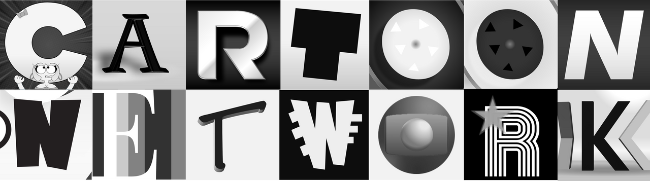 Cartoon Network Letter Logo Pixar2000 Version by GUSTOON on DeviantArt