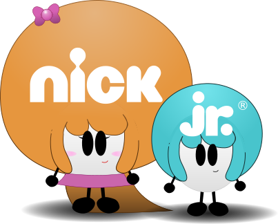 Nick Jr White Circle Girl and Kid by GUSTOON on DeviantArt