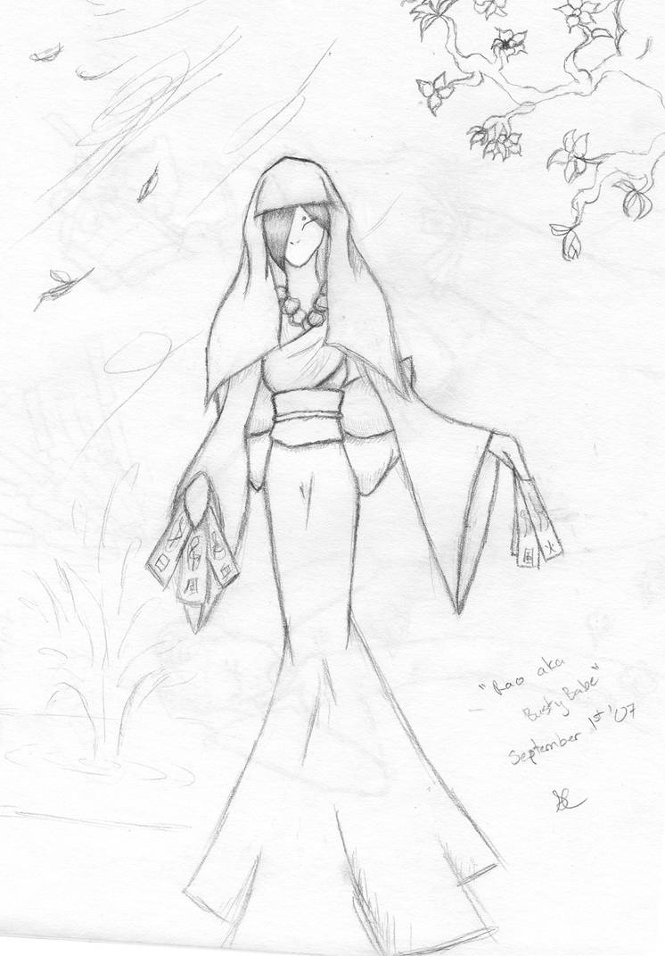 Okami - Priestess Rao by ObsidianSickle on DeviantArt