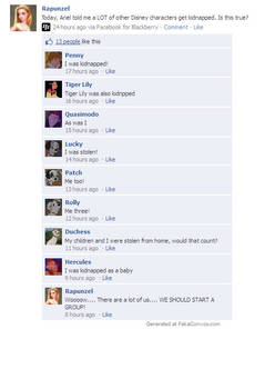 Disney Meets Facebook 1