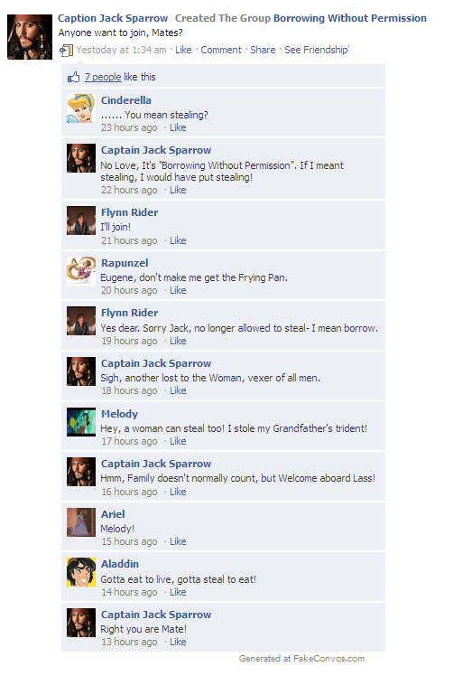 Disney Meets Facebook 3