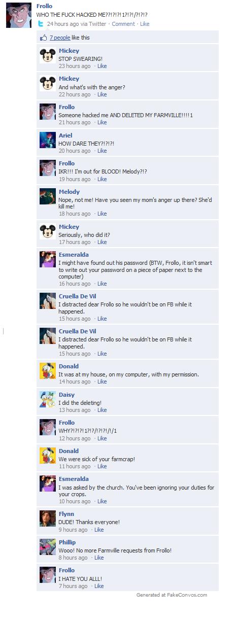 Disney Meets Facebook: 20!