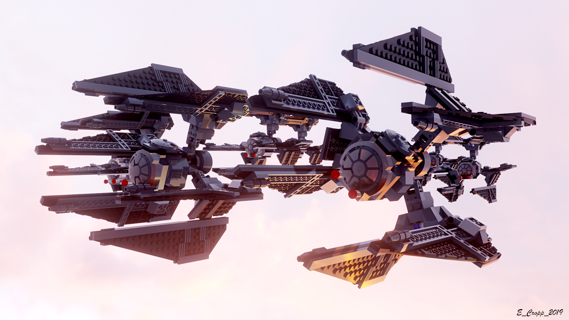 Lego TIE Defender by ECropp on DeviantArt