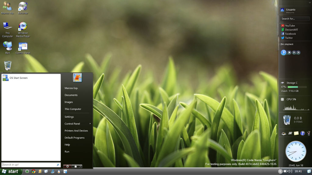 Windows Codename Longhorn Build 4074 on Windows 11 by RockleterAero on ...
