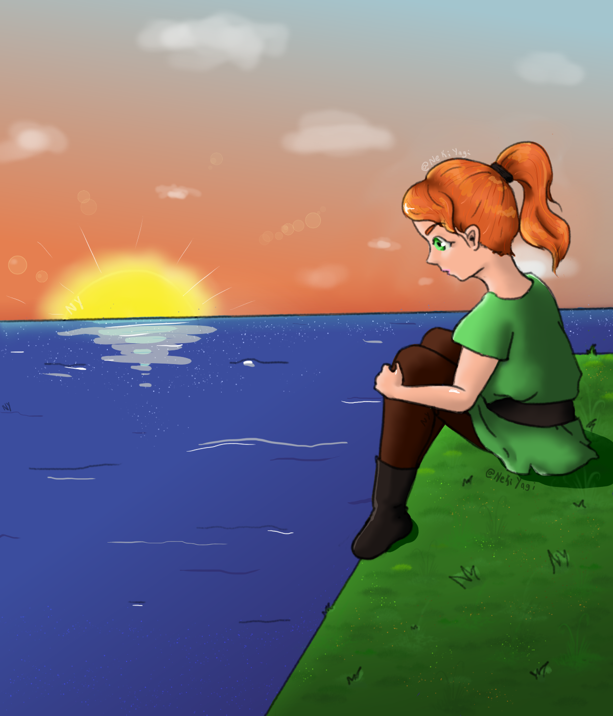 Alex fanart (Minecraft) by NekiYagi on DeviantArt