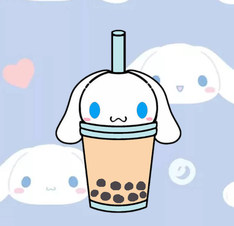 Cinnamoroll Bubble Tea Clay Charm Vrogue co cinnamoroll-bubble-tea-clay-charm-vrogue-co