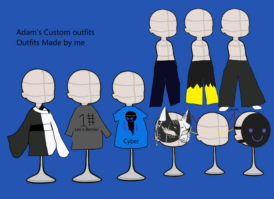 Custom For Adam Adam's Custom Outfits by wolfHunterAllysa on DeviantArt