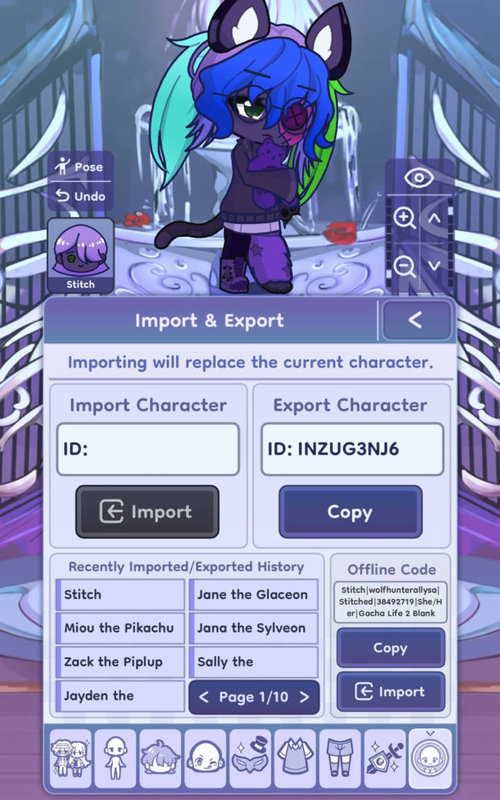 Stitch's code by wolfHunterAllysa on DeviantArt