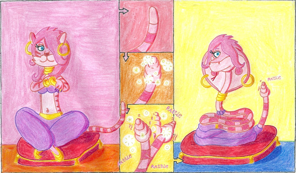 Pinky the Genie's mini comic.