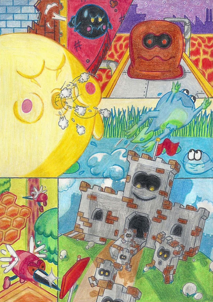 Vol 1: Kirby's NEW Adventure (9) by KenTheNekomata on DeviantArt