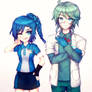 Arei Nageishi and Arturo Giles