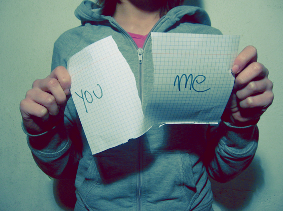 you and me