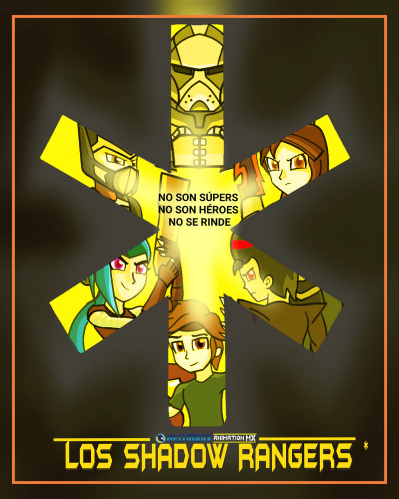 Los Shadow Rangers | Heitronix Animation MX by heitronblue99 on DeviantArt