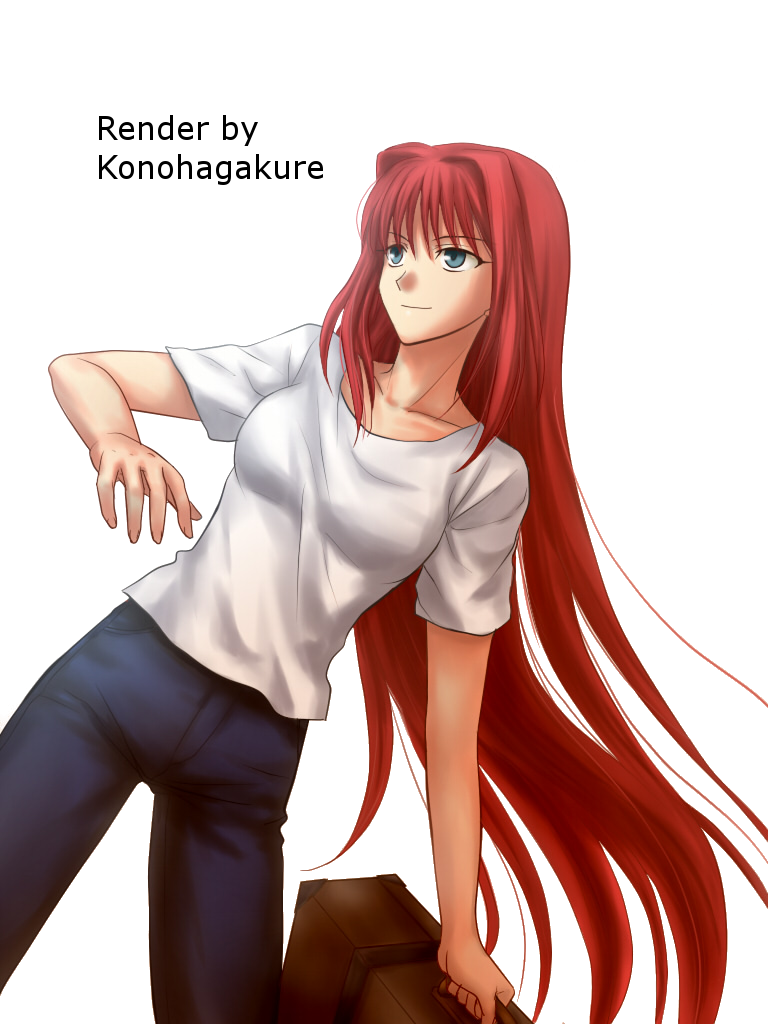 Aoko Aozaki Melty Blood Render by KonohagakureStyle on DeviantArt Aoko Aozaki Melty Blood Render by KonohagakureStyle on DeviantArt