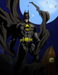 Gotham's vigilante by DrawIsaacArt