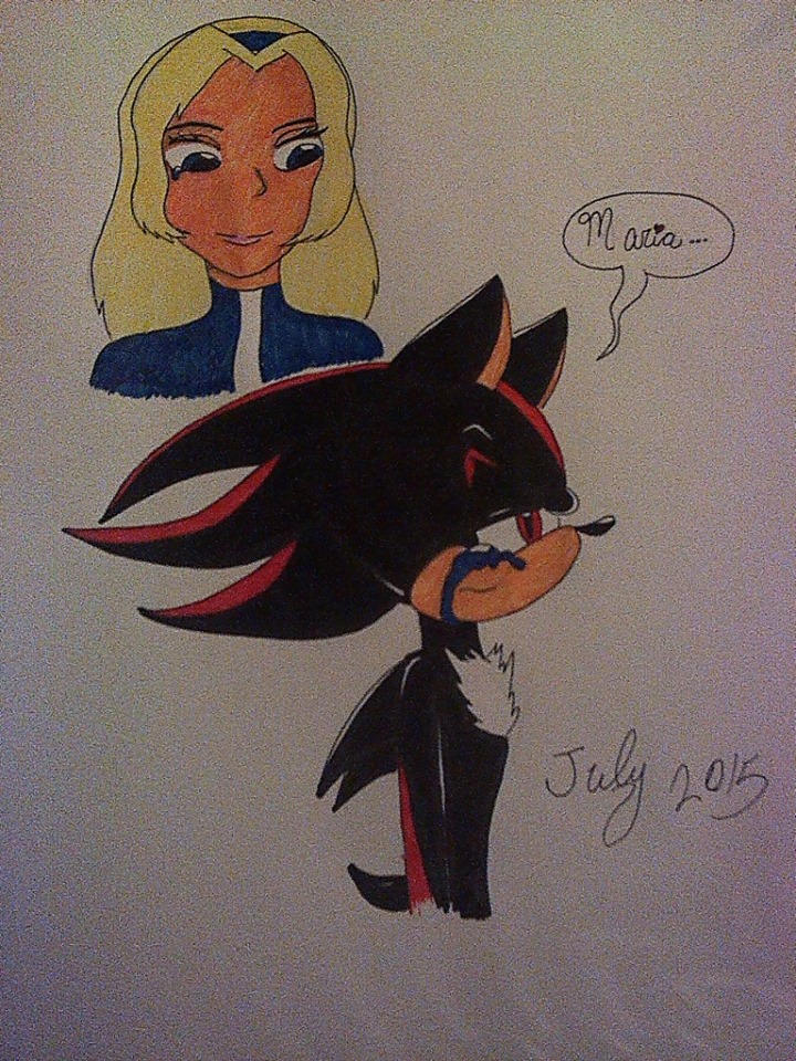 Shadow's Sad Memory..... by MatakietheHedgewolf on DeviantArt