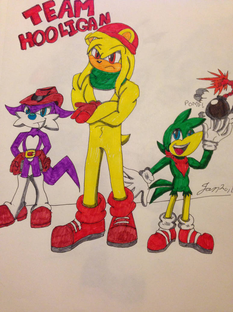 Tangled Hooligans Team Hooligan by MatakietheHedgewolf on DeviantArt