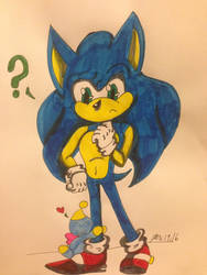 Sonic: Hmmm? Colored