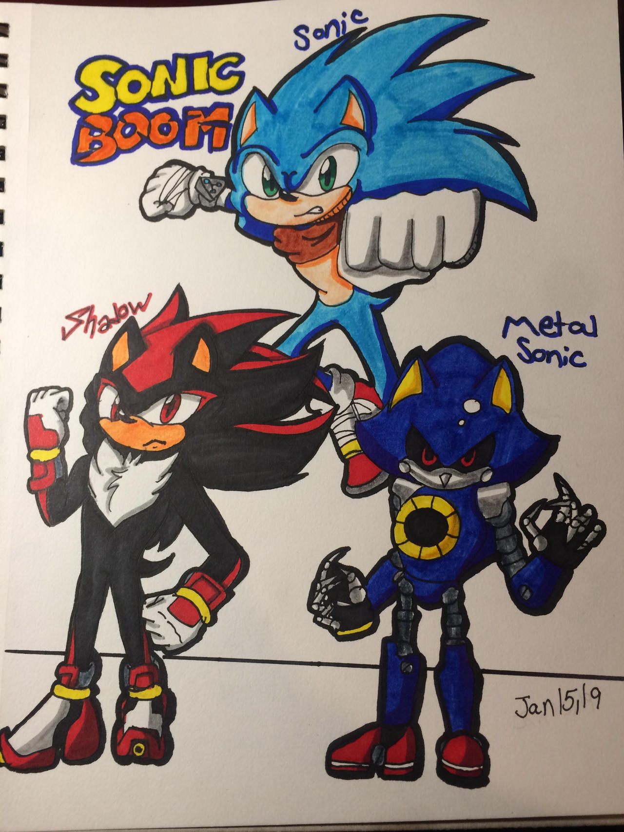 Super Neo Metal Sonic Colored! by MatakietheHedgewolf on DeviantArt